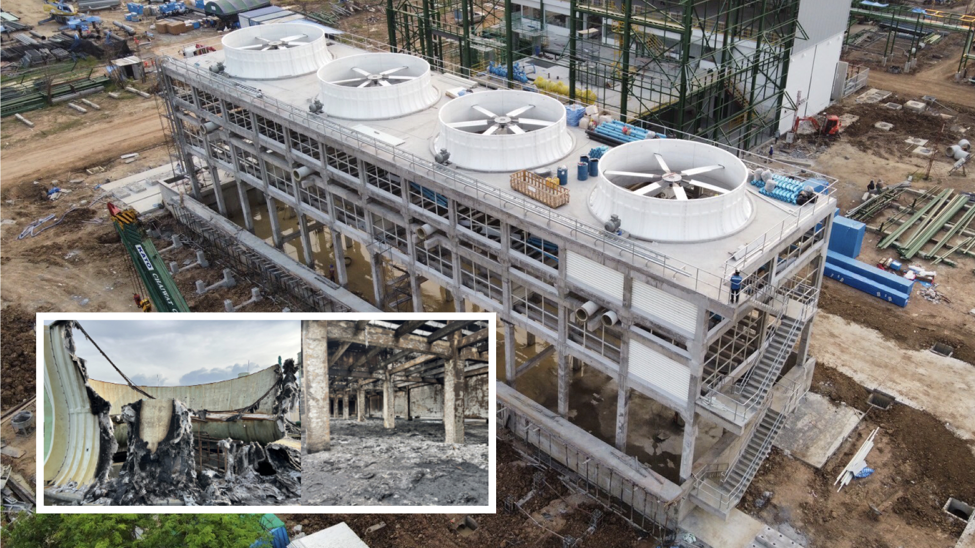 Innovek fire burn cooling