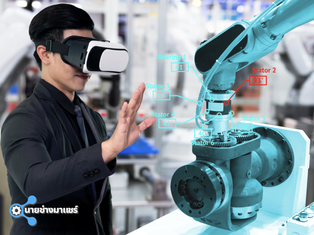 เทคโนโลยี VR AR XR ในอุตสาหกรรม