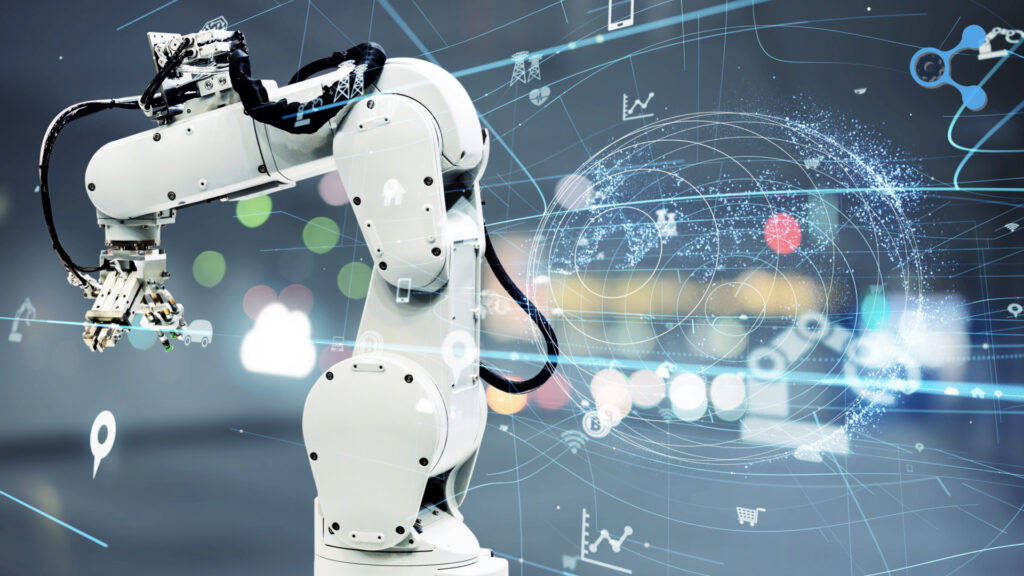 AI Robot Machine Learning Wallpaper