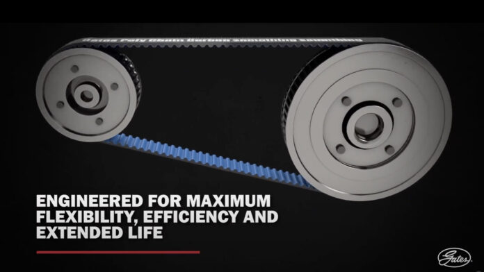 Gate belt polychain carbon innovation for engineering