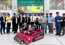 KMUTNB Delivers Intelligent Mine-Clearing Robot to Royal Thai Army's Suranaree Task Force
