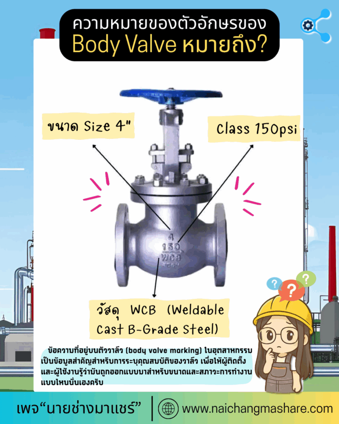 valvemarking infographic