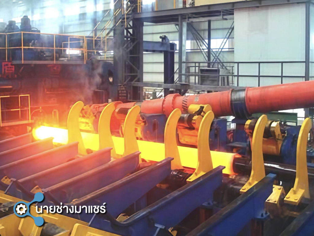 Founding and hot roll Pipe Tube manufacturing process