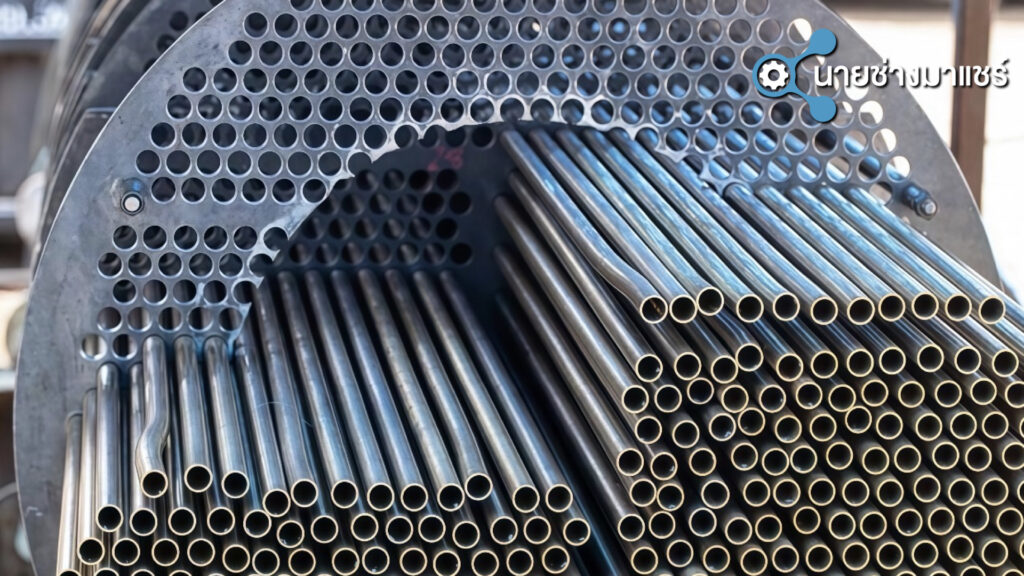 Heat exchanger tube disassembly