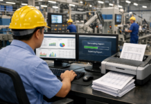 “ฝ่ายผลิตทำงานเร็ว แต่รายงานช้า?” ปิดงานได้เร็ว แต่เสียเวลาพิมพ์รายงานใช้วิธีการ Export Report อัตโนมัติจาก MES “Production works fast, but reporting is slow?” Jobs are completed quickly, but too much time is wasted typing reports. Use automatic report export from MES instead.