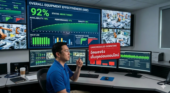 OEE not reaching the target? MES can measure it. Get real measurements and see production weaknesses online in real time.