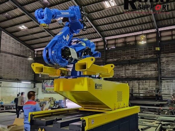 ประโยชน์หลักของการติดตั้ง Track Motion (7th Axis) ในงานอุตสาหกรรม