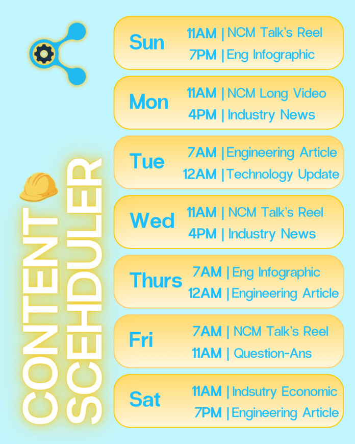 ตาราง content นายช่างมาแชร์ 2026