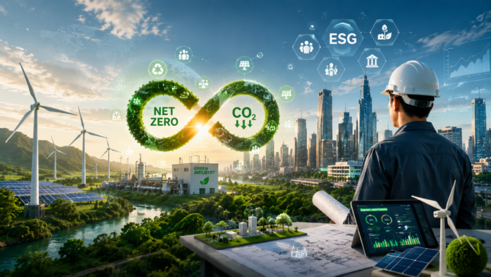 Green sustainable engineer netzero esg