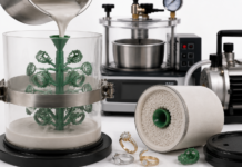 การสร้างแม่พิมพ์ (Mold Making) ด้วยกระบวนการ Investment Mixing สำหรับการผลิตเครื่องประดับคุณภาพสูง Investment mixing process for mold making jewelry manufacturing